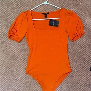 Puffed Sleeve Bodysuit